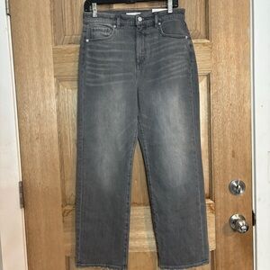 NEW LOFT Gray High Rise Jeans